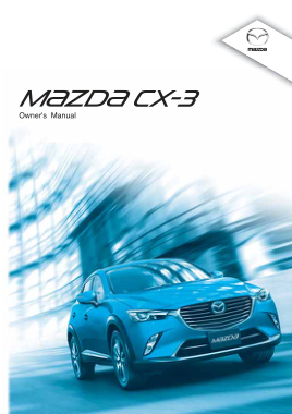 2015 Mazda CX3 Owners Manual